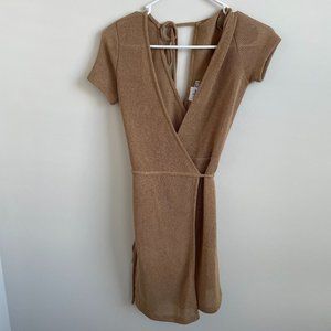 Women's short sleeve mini dress